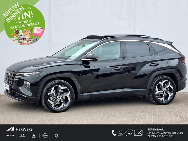 Hyundai TUCSON 1.6 T-GDI PHEV Premium Sky 4WD Automaat / Schuif-/Kanteldak / 1350KG Trekgewicht / Lederen Bekleding / Rondomzicht Camera
