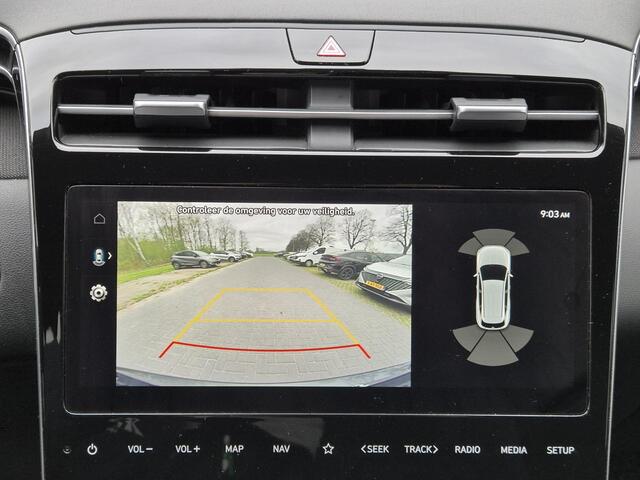 Hyundai TUCSON 1.6 T-GDI HEV 230pk Comfort Automaat / 1650kg Trekgewicht / Apple Carplay Android Auto / Cruise control / Achteruitrijcamera / Keyless Entry/Start / Navigatie / Premium Wielen /