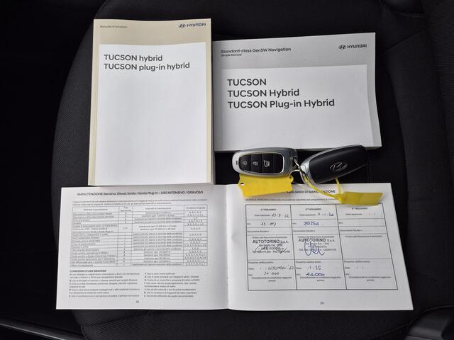 Hyundai TUCSON 1.6 T-GDI HEV 230Pk Comfort Smart Automaat / Trekgewicht 1650 Kg / Krell Premium Audio / Elektrische achterklep / Achteruitrijcamera / Apple Carplay Android Auto / Adaptief cruise control /