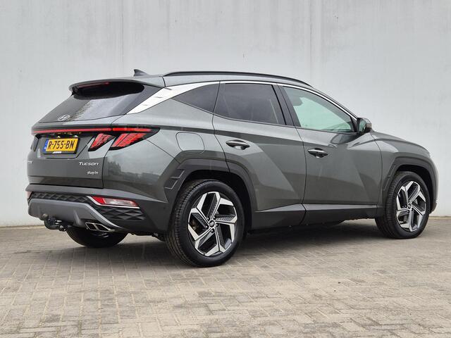 Hyundai TUCSON 1.6 T-GDI PHEV Plug-in Premium 4WD Automaat / Apple Carplay Android Auto / Tranhaak vast / Rondomzicht camera / Stuur- en Stoelverwarming / Adaptief CC / Achterbank verwarming / Stoelventilatie voor /