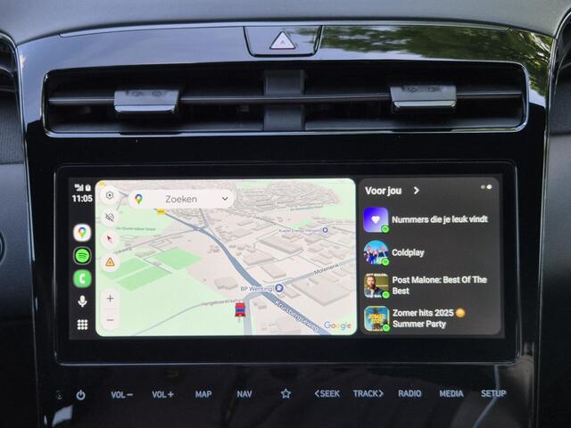 Hyundai TUCSON 1.6 T-GDI PHEV Plug-in N Line Sky 4WD Automaat / Accu SoH 100% / Rondomzicht camera / Apple Carplay Android Auto / Elektrische bedienbare achterklep / Trekgewicht 1350 Kg / Stuur- en Stoelverwarming / Elektrisch bedienbare stoelen - achterklep /