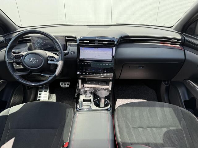 Hyundai TUCSON 1.6 T-GDI PHEV N Line Sky 4WD / Rondomzicht camera / Apple Carplay Android Auto / Adaptief cruise control / Trekgewicht 1350 Kg / Stuur- en Stoelverwarming / Elektrisch bedienbare stoelen - achterklep /