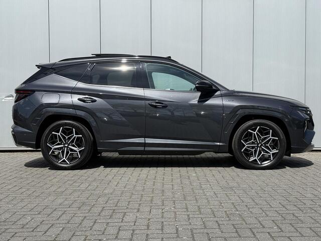 Hyundai TUCSON 1.6 T-GDI PHEV N Line Sky 4WD / Rondomzicht camera / Apple Carplay Android Auto / Adaptief cruise control / Trekgewicht 1350 Kg / Stuur- en Stoelverwarming / Elektrisch bedienbare stoelen - achterklep /
