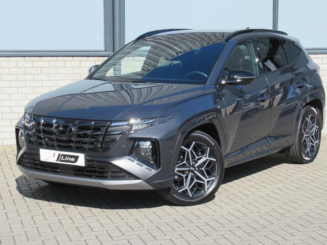Hyundai TUCSON 1.6 T-GDI HEV 230 PK N Line Sky ! 1e eigen | dealer onderh | 360 camera | tr.haak | 1650 tr.gewicht
