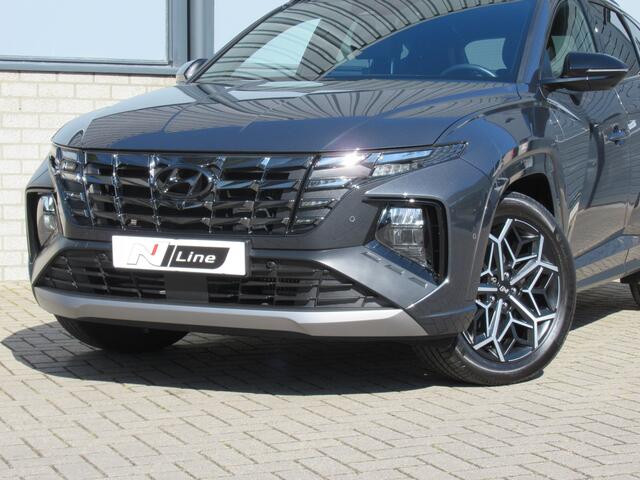 Hyundai TUCSON 1.6 T-GDI HEV 230 PK N Line Sky ! 1e eigen | dealer onderh | 360 camera | tr.haak | 1650 tr.gewicht