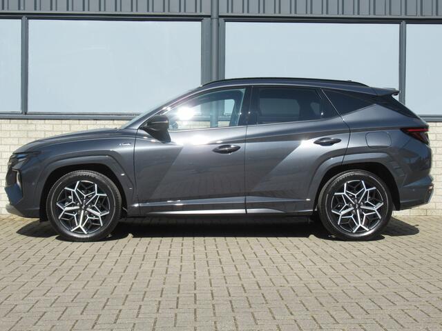Hyundai TUCSON 1.6 T-GDI HEV 230 PK N Line Sky ! 1e eigen | dealer onderh | 360 camera | tr.haak | 1650 tr.gewicht