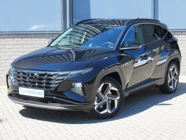 Hyundai TUCSON 1.6 T-GDI 230 PK HEV Premium 1e eigen | dealer onderh | Leder | tr.haak | 1650 KG tr. gewicht