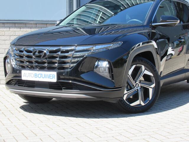 Hyundai TUCSON 1.6 T-GDI 230 PK HEV Premium 1e eigen | dealer onderh | Leder | tr.haak | 1650 KG tr. gewicht