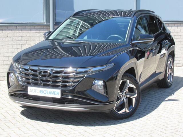 Hyundai TUCSON 1.6 T-GDI 230 PK HEV Premium 1e eigen | dealer onderh | Leder | tr.haak | 1650 KG tr. gewicht