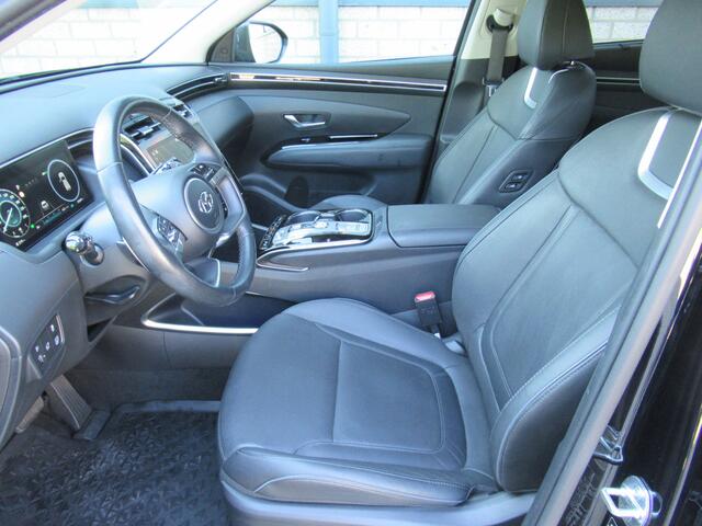 Hyundai TUCSON 1.6 T-GDI 230 PK HEV Premium 1e eigen | dealer onderh | Leder | tr.haak | 1650 KG tr. gewicht