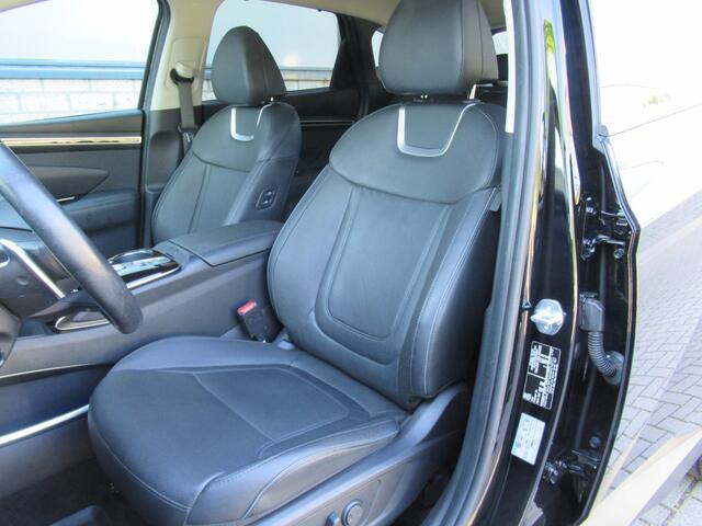 Hyundai TUCSON 1.6 T-GDI 230 PK HEV Premium 1e eigen | dealer onderh | Leder | tr.haak | 1650 KG tr. gewicht