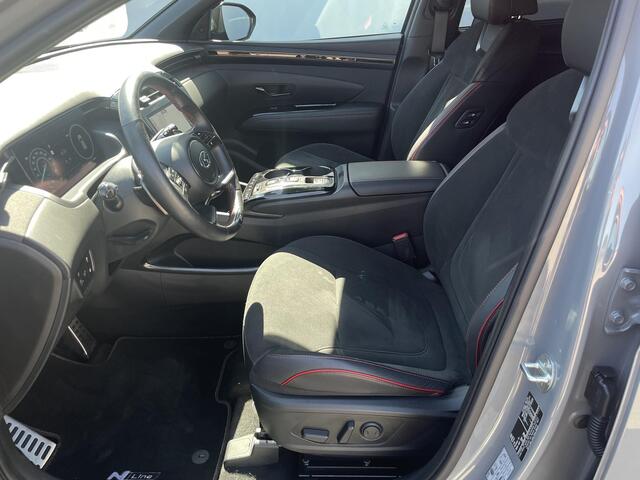 Hyundai TUCSON 1.6 T-GDI PHEV N Line Sky 4WD / Rondomzicht camera / Apple Carplay Android Auto / Adaptief cruise control / Trekgewicht 1350 Kg / Stuur- en Stoelverwarming / Elektrisch bedienbare stoelen - achterklep /