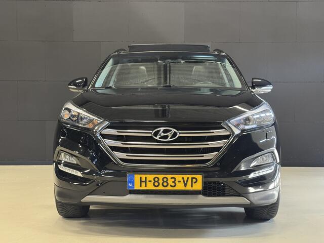Hyundai TUCSON 1.6 T-GDi Premium 4WD 177PK Automaat | Panoramadak | Leder | Camera | Trekhaak | Stoelverwarming/koeling