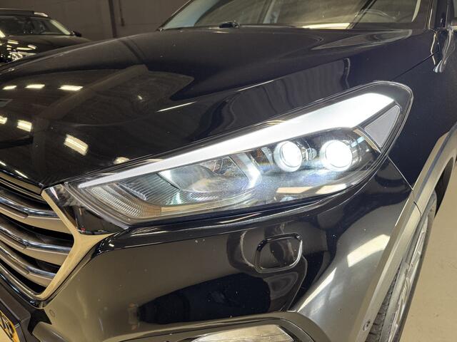 Hyundai TUCSON 1.6 T-GDi Premium 4WD 177PK Automaat | Panoramadak | Leder | Camera | Trekhaak | Stoelverwarming/koeling