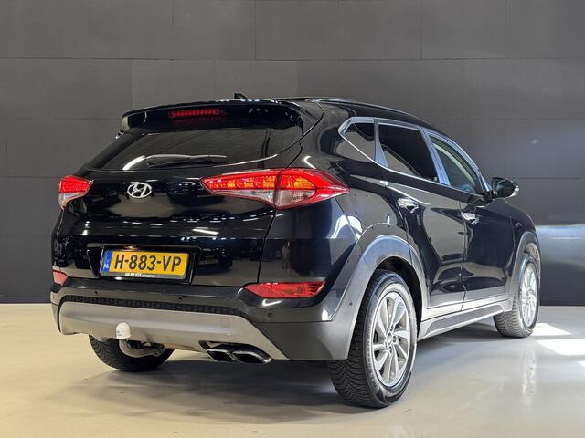 Hyundai TUCSON 1.6 T-GDi Premium 4WD 177PK Automaat | Panoramadak | Leder | Camera | Trekhaak | Stoelverwarming/koeling