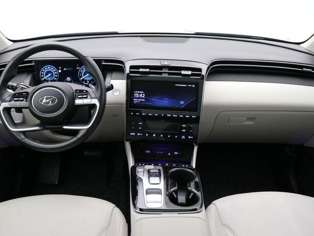 Hyundai TUCSON 1.6 T-GDI HEV Premium Sky / Trekhaak / 1650KG Trekgewicht / Adaptieve Cruise Control / Blindspot camera / Historie aanwezig / Automatische Achterklep /
