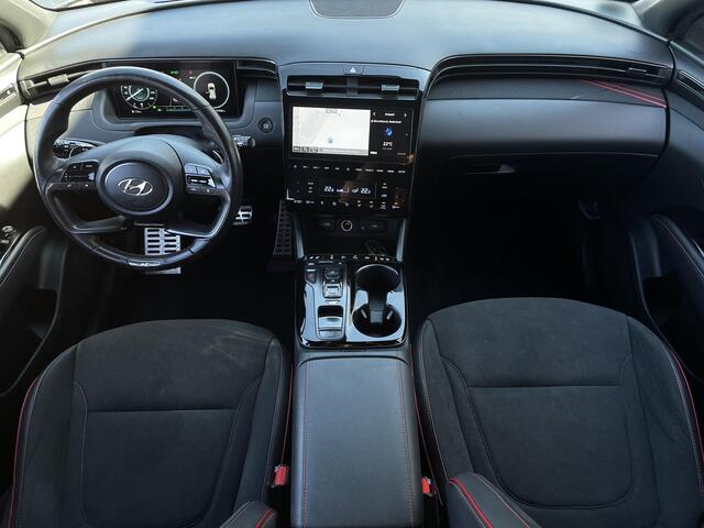 Hyundai TUCSON 1.6 T-GDI PHEV N Line 4WD / Rondomzicht camera / Apple Carplay Android Auto / Adaptief cruise control / Trekgewicht 1350 Kg / Stoelventilatie / Stuur- en Stoelverwarming / Elektrisch bedienbare stoelen - achterklep /