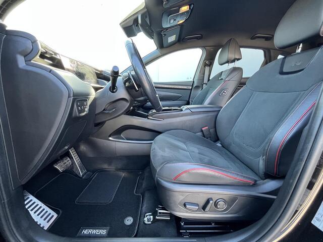 Hyundai TUCSON 1.6 T-GDI PHEV N Line 4WD / Rondomzicht camera / Apple Carplay Android Auto / Adaptief cruise control / Trekgewicht 1350 Kg / Stoelventilatie / Stuur- en Stoelverwarming / Elektrisch bedienbare stoelen - achterklep /