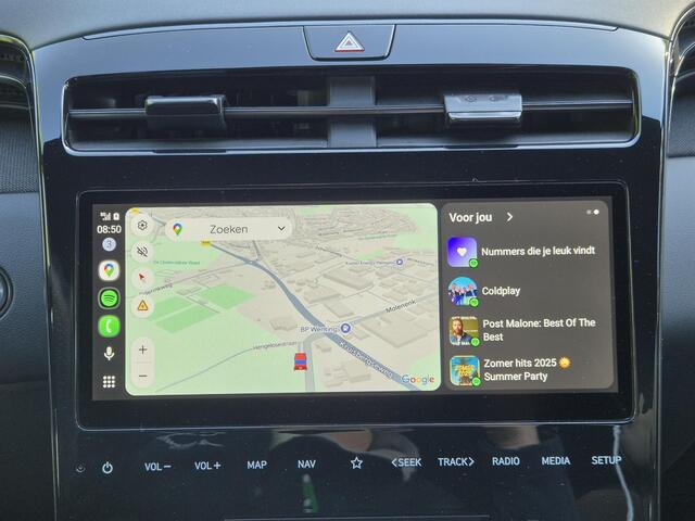 Hyundai TUCSON 1.6 T-GDI PHEV Plug-in N Line Sky 4WD Automaat / Rondomzicht camera / Apple Carplay Android Auto / Trekhaak Afneembaar / Trekgewicht 1350 Kg / Stoelventilatie / Stuur- en Stoelverwarming / Elektrisch bedienbare stoelen - achterklep /