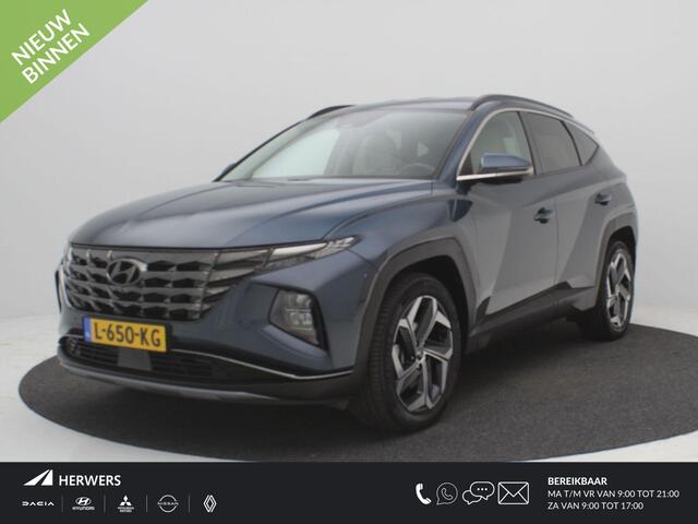 Hyundai TUCSON 1.6 T-GDI HEV Premium AUTOMAAT / 1650KG Trekgewicht / NL Auto / 1ste Eigenaar / Historie bekend / Bestuurdersstoel Elektrisch met geheugen functie / Navigatie / Lederen bekleding / Blindspot Camera /