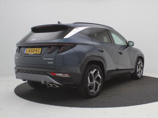 Hyundai TUCSON 1.6 T-GDI HEV Premium AUTOMAAT / 1650KG Trekgewicht / NL Auto / 1ste Eigenaar / Historie bekend / Bestuurdersstoel Elektrisch met geheugen functie / Navigatie / Lederen bekleding / Blindspot Camera /