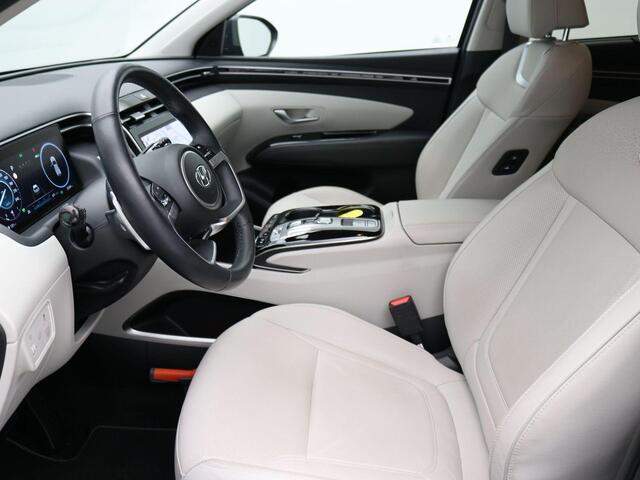 Hyundai TUCSON 1.6 T-GDI HEV Premium AUTOMAAT / 1650KG Trekgewicht / NL Auto / 1ste Eigenaar / Historie bekend / Bestuurdersstoel Elektrisch met geheugen functie / Navigatie / Lederen bekleding / Blindspot Camera /