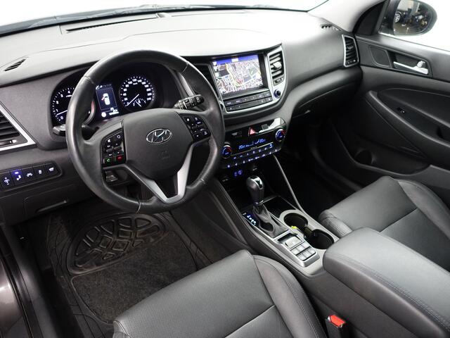 Hyundai TUCSON 1.6 T-GDi Premium 4WD Aut- Panoramadak, Stuur/Stoelverwarming, Stoelventilatie, Lane Assist, Dynamic Select