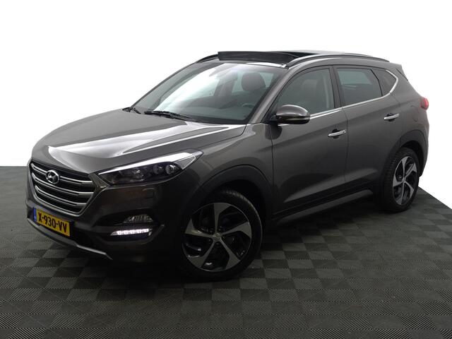 Hyundai TUCSON 1.6 T-GDi Premium 4WD Aut- Panoramadak, Stuur/Stoelverwarming, Stoelventilatie, Lane Assist, Dynamic Select