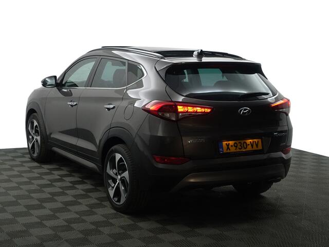 Hyundai TUCSON 1.6 T-GDi Premium 4WD Aut- Panoramadak, Stuur/Stoelverwarming, Stoelventilatie, Lane Assist, Dynamic Select