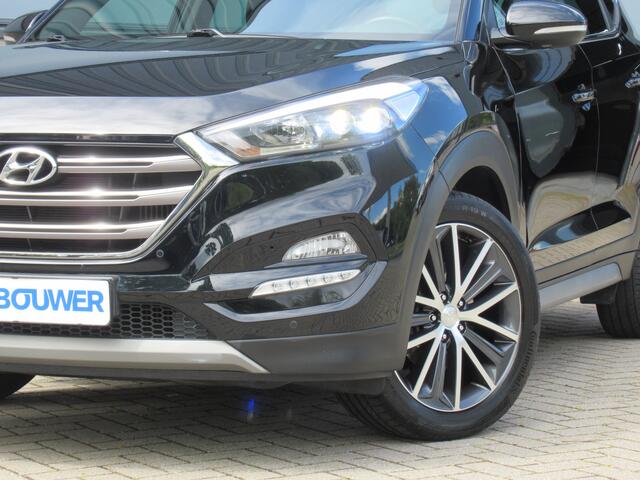Hyundai TUCSON 1.6 T-GDI 177 PK 4WD Automaat 1e eigen | dealer onderh | 19"inch | LED kopl | dodehoek