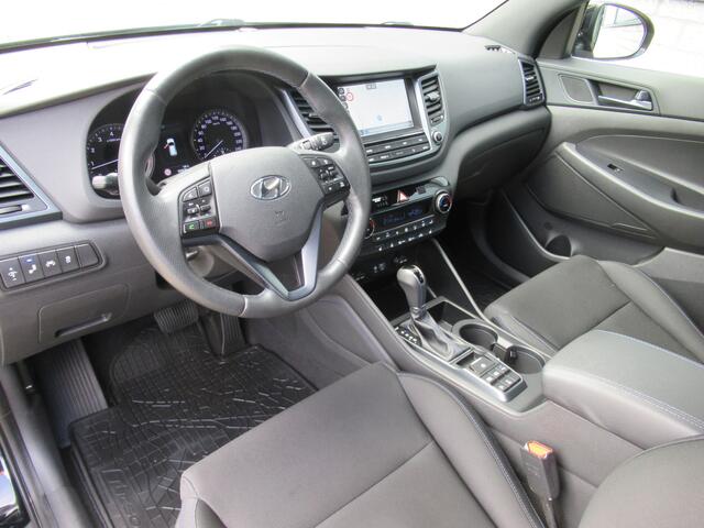 Hyundai TUCSON 1.6 T-GDI 177 PK 4WD Automaat 1e eigen | dealer onderh | 19"inch | LED kopl | dodehoek