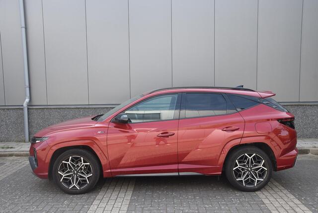 Hyundai TUCSON 1.6 T-GDI MHEV N Line | lederen/suède bekleding | Apple Carplay/Android Auto | Automaat |