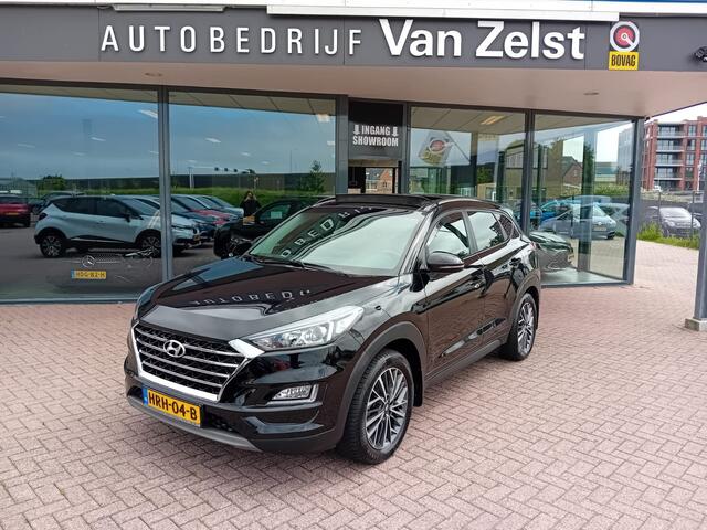 Hyundai TUCSON 1.6 T-GDI 4WD Comfort Automaat, Airco(Automatisch), Carplay/Android auto, Navigatie, Panorama schuifdak, Stoelverwarming, Stuurwiel verwarmd, Parkeersensoren, Camera, Elektrische ramen en spiegels, Goed onderhouden nette auto, BOVAG