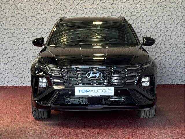 Hyundai TUCSON 1.6 T-GDI 160PK N-LINE 2025 NW MODEL 1510KG/TREKGEWICHT PANORAMA STOEL/STUUR VERW NAVI 19''LMV