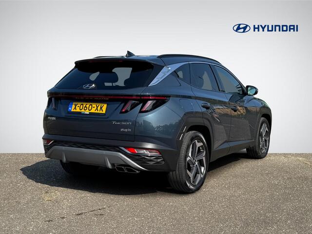 Hyundai TUCSON 1.6 T-GDI PHEV Premium 4WD | Vol-Leder | Digitaal Instrumentenpaneel | Adapt. Cruise Control | Apple Carplay/Android Auto | Stoelverwarming | Dodehoek Detectie | 360° Camera | Rijklaarprijs!