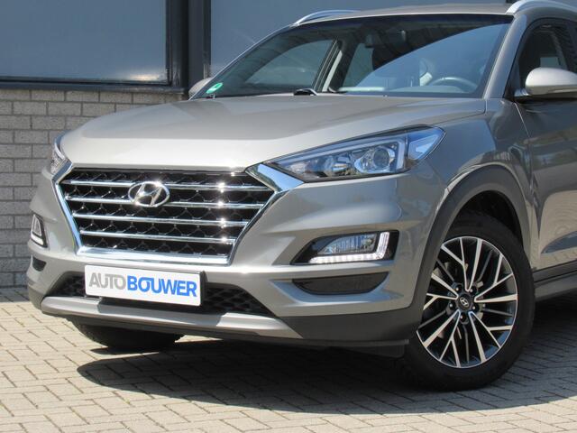Hyundai TUCSON 1.6 T-GDI 177 PK Automaat 2e eigen | tr.haak | navi | camera | 18 "inch | stoel + stuur verw