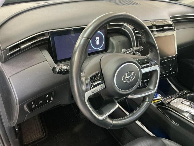 Hyundai TUCSON 1.6 T-GDI PHEV Premium Sky 4WD | Panoramadak | Afneembare trekhaak | 4WD | Stoelverwarming | Stoelventilatie | Lederen bekleding | Elektrische achterklep | KRELL | All season banden