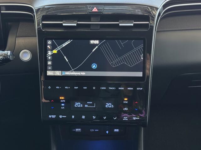 Hyundai TUCSON 1.6 T-GDI PHEV 265PK 19''LMV 4WD LED STUUR/STOEL VERW. NAVI ELEK.KLEP 03/2024 PHEV PLUG IN HYBRID 4X4 AWD