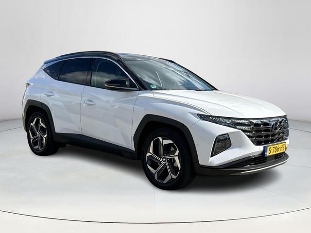 Hyundai TUCSON 1.6 T-GDI HEV Premium | Apple Carplay/Android Auto | 360 graden camera | Trekhaak | Adaptief Cruise Control | Stoel/stuurverwarming | Stoelverkoeling | Elektrische achterklep |