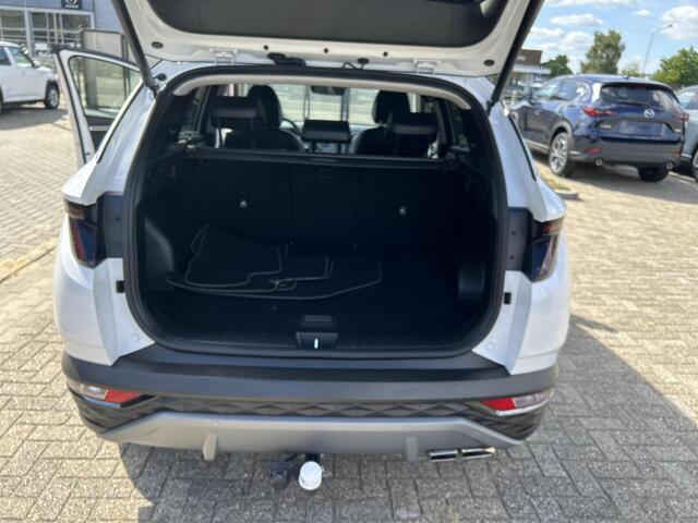 Hyundai TUCSON 1.6 T-GDI HEV Premium | Apple Carplay/Android Auto | 360 graden camera | Trekhaak | Adaptief Cruise Control | Stoel/stuurverwarming | Stoelverkoeling | Elektrische achterklep |