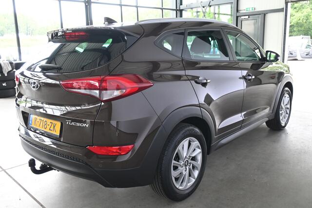 Hyundai TUCSON 1.6 GDi Comfort Stoel/Stuur verwarming Climate control Cruise control Trekhaak Navigatie Inruil Mogelijk!