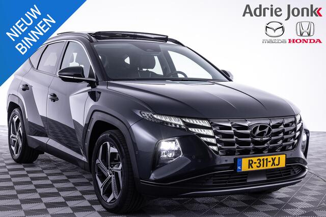 Hyundai TUCSON 1.6 T-GDI HEV Premium Sky | AUTOMAAT | APPLE CARPLAY | LEDER | ADAPTIEF CRUISE CONTROL | 360 CAMERA | 19 INCH LM | PANORAMADAK | NED AUTO |