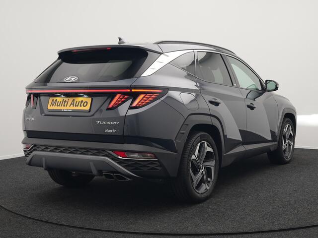 Hyundai TUCSON 1.6 T-GDI Premium 4WD Plug In Hybrid 265pk Dealer O.H PHEV | Adaptive Cruise | 360 Camera | Apple Carplay | Lederen Sportstoelen Ventilatie & Verwarmd | Pilot Assist | Blis | Navigatie | Virtual | DAB |