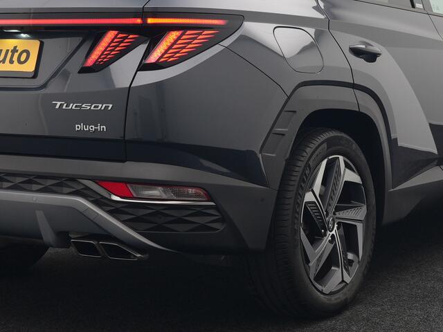 Hyundai TUCSON 1.6 T-GDI Premium 4WD Plug In Hybrid 265pk Dealer O.H PHEV | Adaptive Cruise | 360 Camera | Apple Carplay | Lederen Sportstoelen Ventilatie & Verwarmd | Pilot Assist | Blis | Navigatie | Virtual | DAB |