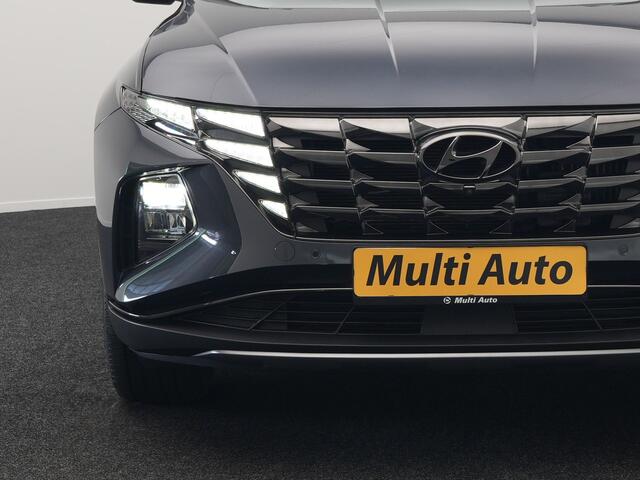 Hyundai TUCSON 1.6 T-GDI Premium 4WD Plug In Hybrid 265pk Dealer O.H PHEV | Adaptive Cruise | 360 Camera | Apple Carplay | Lederen Sportstoelen Ventilatie & Verwarmd | Pilot Assist | Blis | Navigatie | Virtual | DAB |