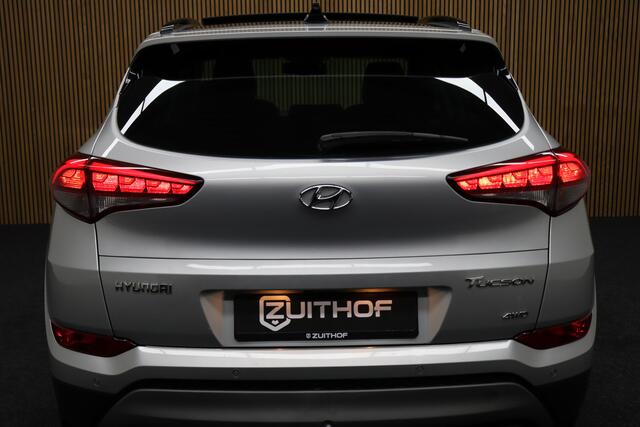 Hyundai TUCSON 1.6 T-GDi Automaat Premium 4WD | Panoramadak | Cruise-control | Afneembare Trekhaak | Camera | Navigatie | Elek. Achterklep | Apple Carplay & Android Auto | Keyless