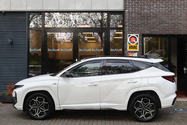 Hyundai TUCSON 1.6 T-GDI HEV N Line LED/Leder/360/Keyless/Virtual Cockpit/Elek. stoelen/19"/Trekhaak afn.