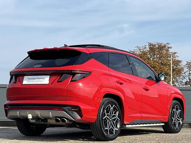 Hyundai TUCSON 1.6 T-GDI 265PK PHEV N Line 4WD | Trekhaak | Panorama schuifkanteldak | Blind spot view monitor | Alcantara premium bekleding | N-Line Pack | Sidesteps |