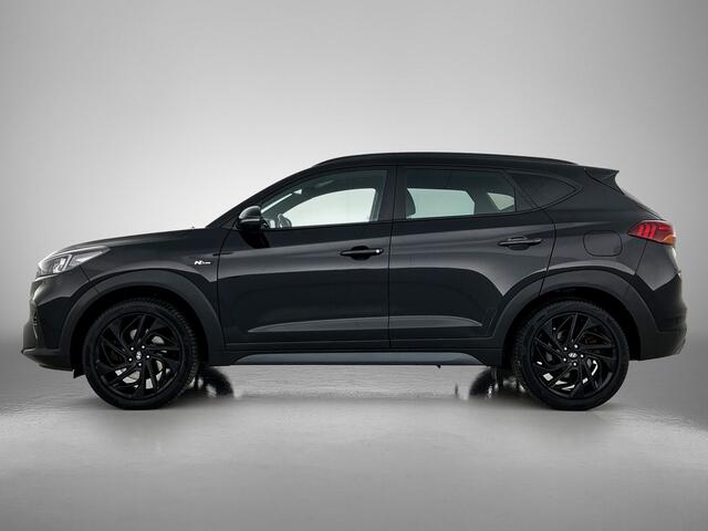 Hyundai TUCSON 1.6 CRDi mild-hybride 136PK / 48V N-Line / Trekhaak / Navigatie / Camera / 1/2Leder / Airco-ecc./ Stoelverwarming / Apk - nieuw