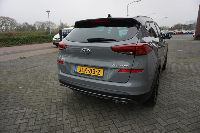 Hyundai TUCSON 1.6 T-GDI 177PK AUTOMAAT N-LINE DEALER ONDERHOUDEN PANORAMADAK FULL LED 360CAMERA LEDER/ALCANTARA STOEL+STUURVERWARMING ADAPTIEVE CRUISE ANDROID/APPLECARPLAY NAVI KEYLESS ENZ...